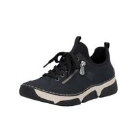 Rieker Damenschuhe Slipper / Trotteur pazifik/schwarz schwarz - Gr. - 40