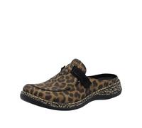 Rieker Damen 46393 Clogs, Mehrfarbig, 41 EU