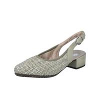 Rieker Damen 47060 Slingpumps, Grün, 38 EU
