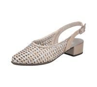 Rieker Damenschuhe Sling silver-gold/muschel silver-gold/muschel - Gr. - 38