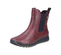 Rieker 51560 Damen Chelsea Boots, rot, 36 EU