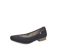 Rieker 51994, Damen Geschlossene Ballerinas, Schwarz (schwarz), 42 EU (8 UK)