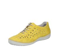Rieker Damen Schnürschuhe 52517 – Gelb – Größe 36 EU