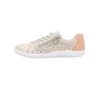 Rieker Damen Low-Top Sneaker 52824, Frauen Halbschuhe,straßenschuhe,Strassenschuhe,Sportschuhe,Freizeitschuhe,Turnschuhe,beige (60),36 EU / 3.5 UK
