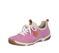 Rieker 55950-31 Damen Slip On Sneaker Textil & Synthetik in rosa - Gr. 36