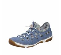 Rieker 55956 10 Damen Sneaker Blau Blau 40