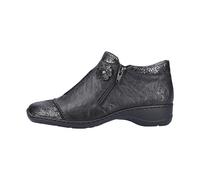 Rieker, 58388-01, Damen, Mokassin, Schwarz, 2 Materialien