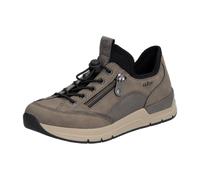 Rieker Damen Slipper 58958 Grau Größe 43