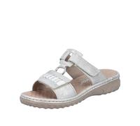 Rieker Pantoletten 60481-40 Komfort Beige Damen Gr. 40