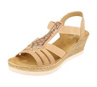 Rieker 61913, Damen Geschlossene Sandalen, Pink (Altrosa), 40 EU (6.5 UK)