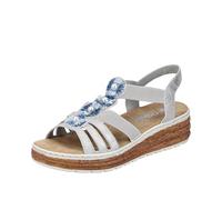 FSK Damen Sandalen fog-silver - Gr. - 37