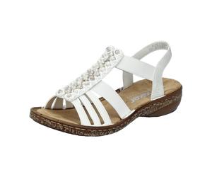 Rieker 6280960 628 für Damen, weiß, Größe 39 EU