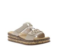 Rieker - Clogs & Pantoletten 62936 - Beige - Größe 37