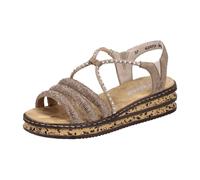 Rieker Damen 62977 Keil Sandaletten