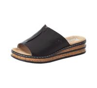 Rieker Damen-Pantoletten 629M9 - schwarz (00) - Größe 41 EU / 7.5 UK