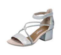 Rieker FSK Damen Sandalen für Damen, silber, Gr. 37 EU