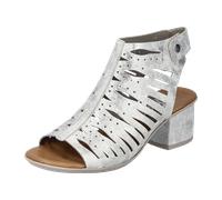 Rieker, Rieker Damen Riemchensandaletten 64676, Damen, Silber, Größe EU 39