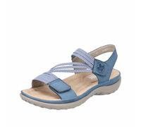 Rieker 64870 14 Damen Trekking Sandalen Blau Blau 42