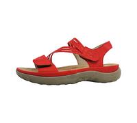 Rieker Damen Klassische Sandalen 64870, Frauen Sandalen,Sommerschuhe,Freizeitschuhe,offene Schuhe,Strandschuhe,rot (33),41 EU / 7.5 UK
