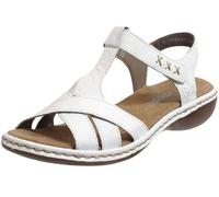 Rieker, 65919, Damen, Barfuß, Weiß, 80 Weiss, 38 EU