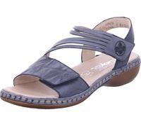 Rieker 65964-12, Damen Sandale in blau - Gr. 42