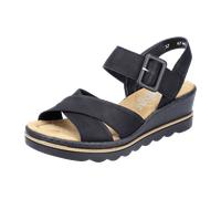 Rieker 67463-00 für Damen, schwarz, Größe 38 EU