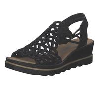 Rieker Damen Keilsandaletten 67465 Schwarz Größe 40