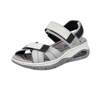 Rieker Damen 67651 Trekkingsandalen, grau 40, 43 EU