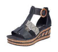 Rieker 6818200 681 für Damen, schwarz, Größe 36 EU