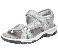 FSK Damen Sandalen hellgrau-multi/perlcloud - Gr. - 37