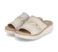 Rieker Damen Pantolette 69278-60 Beige Größe 42 EU