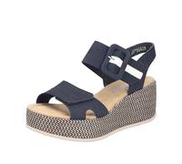 Rieker FSK Damen Sandalen für Damen, blau, Größe 42 EU