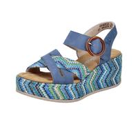Rieker Damenschuhe Klassisch indigo/blau-multi indigo/blau-multi - Gr. - 38
