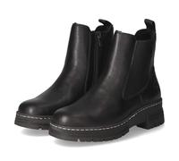 Rieker 73892-00 Schlupfstiefel Kunstleder Damen in schwarz
