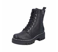 Rieker 74044 00 Damen Schnürboots Schwarz Schwarz 37