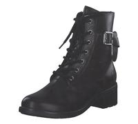 HWK Damen Stiefel schwarz-rot - Gr. - 39