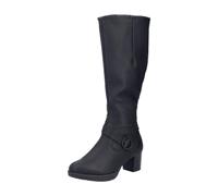 Rieker Damen Winterstiefel 77690, Frauen Stiefel, lose Einlage,Winterschuhe,uebergangsstiefel,uebergangsschuhe,Boots,schwarz (00),41 EU / 7.5 UK