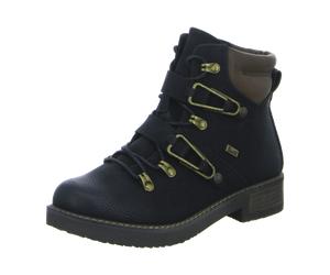 Rieker 92231-00 schwa/scho Schnürstiefel HW 17/18 für Damen, schwarz, Größe 37 EU