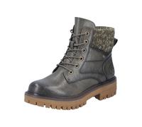 Rieker 92920 Damen Schnürboots, grün, 39 EU
