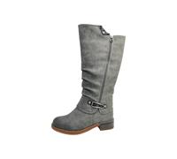 Rieker Winterstiefel in Used-Optik, grau