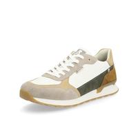 Rieker Evolution Herren-Sneaker Weiß-Braun-Beige-Grau beige/schlamm46