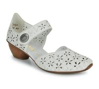 Rieker Bequeme Pumps für Damen, weiß, Größe 39 EU