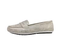 Rieker Damen-Slipper Beige-Gold multicolor41