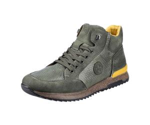 Rieker Allwetterstiefelette Warmfutter Funktionsmembran für Herren, grün, Größe 41 EU