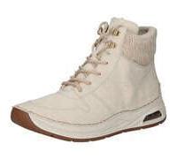 Rieker Damen Schnürstiefel 44555-60 Synthetik Beige Größe 42