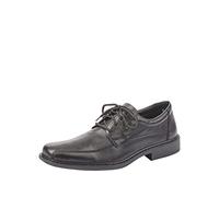 Rieker B0812 Herren Derby Schnürhalbschuhe, Schwarz, 40 EU, Extra weit