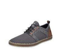 Rieker Herren-Halbschuhe B5252 – blei/smoke/nuss/rauch – Größe 43