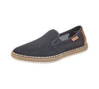 Rieker Herren Low-Top Sneaker B5276, Männer Halbschuhe,straßenschuhe,Strassenschuhe,Sportschuhe,Freizeitschuhe,schwarz (00),40 EU / 6.5 UK