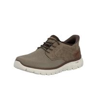 Rieker Herren Slip-On Sneaker Ready2GO – Lederimitat/Textil, Beige/Braun, Gr. 45