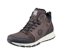 Rieker B6741-02 schwarz/braun-schwarz/moro/schwarz Schnürboots HW 21/22 für Herren, braun, Größe 46 EU
